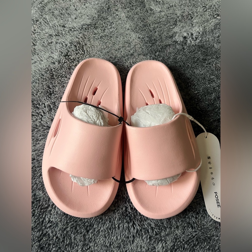 Women's Pink Slide Sandals